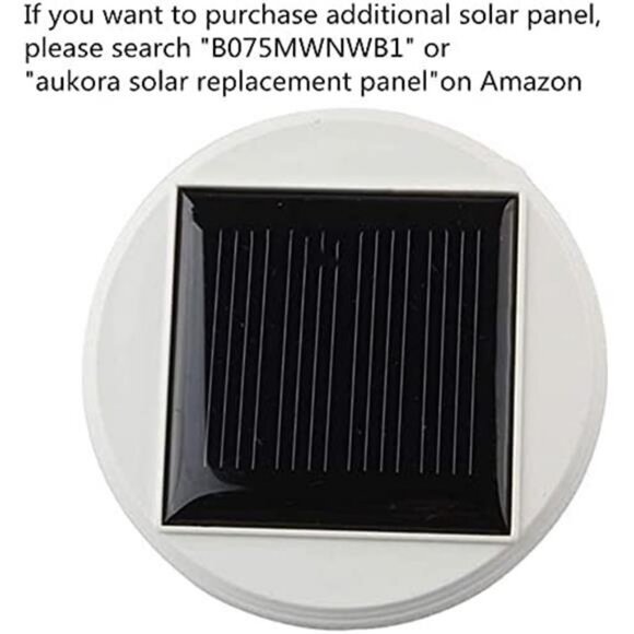 Color Changing Solar Powered Glass Ball Garden Lights, Solar Lantern - Picture 5 of 7